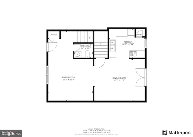 853 Oak Leaf Ct, Warrenton, VA 20186 - view of home floor plan