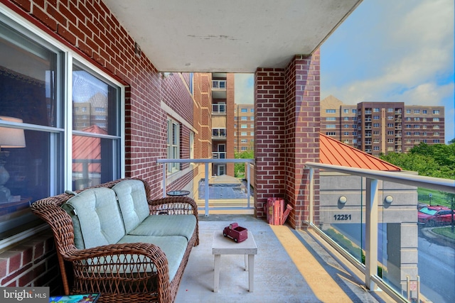 12251 Roundwood Rd Unit 301, Lutherville Timonium, MD 21093 - view of balcony