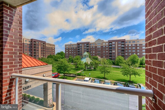 12251 Roundwood Rd Unit 301, Lutherville Timonium, MD 21093 - view of balcony