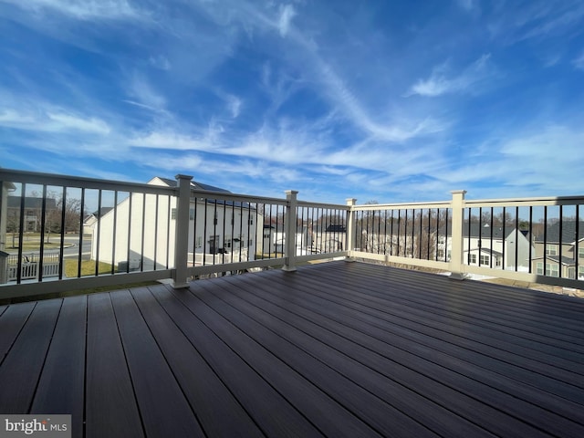 2703 Brownlee Ct, Lanham, MD 20706 - view of wooden terrace