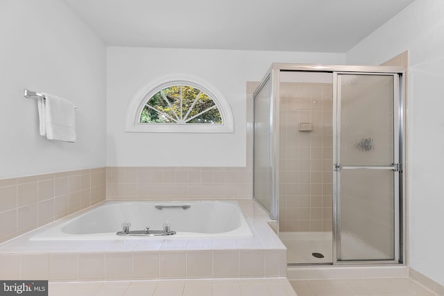 4920 Sunset Ln, Annandale, VA 22003 - full bath featuring a garden tub and a shower stall