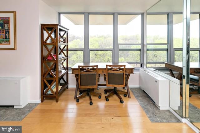 3600 Conshohocken Ave Unit 705, Philadelphia, PA 19131 - office space featuring wood finished floors and baseboards