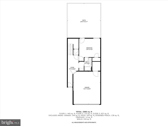7330 Isabella Rd, Laurel, MD 20723 - view of property floor plan