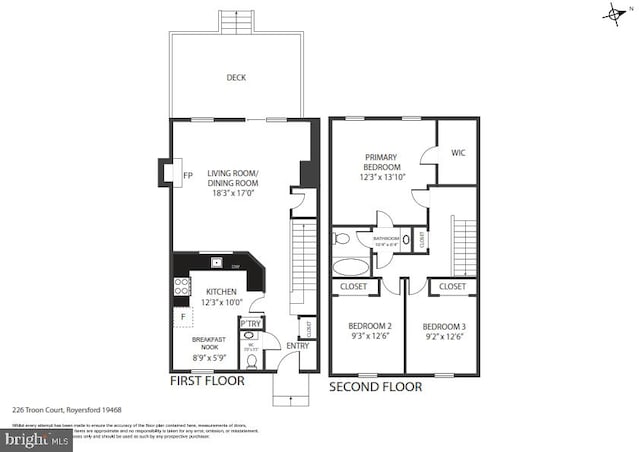 226 Troon Ct, Royersford, PA 19468 - view of room layout