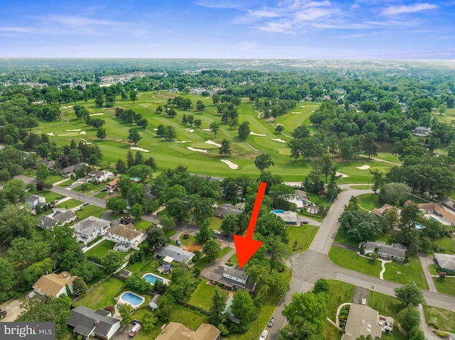 1101 Cherry Ln, Cinnaminson, NJ 08077 - view of property location featuring a local golf course and nearby suburban area