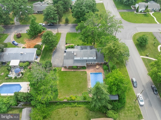 1101 Cherry Ln, Cinnaminson, NJ 08077 - aerial view of property's location with a pool and nearby suburban area