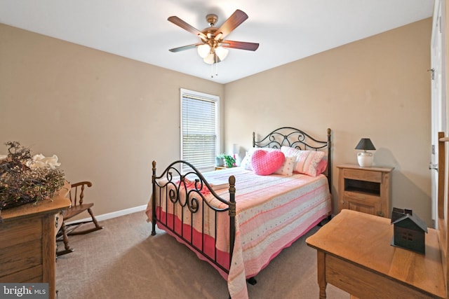 11684 Kensington Way, Laurel, DE 19956 - bedroom featuring carpet floors and a ceiling fan