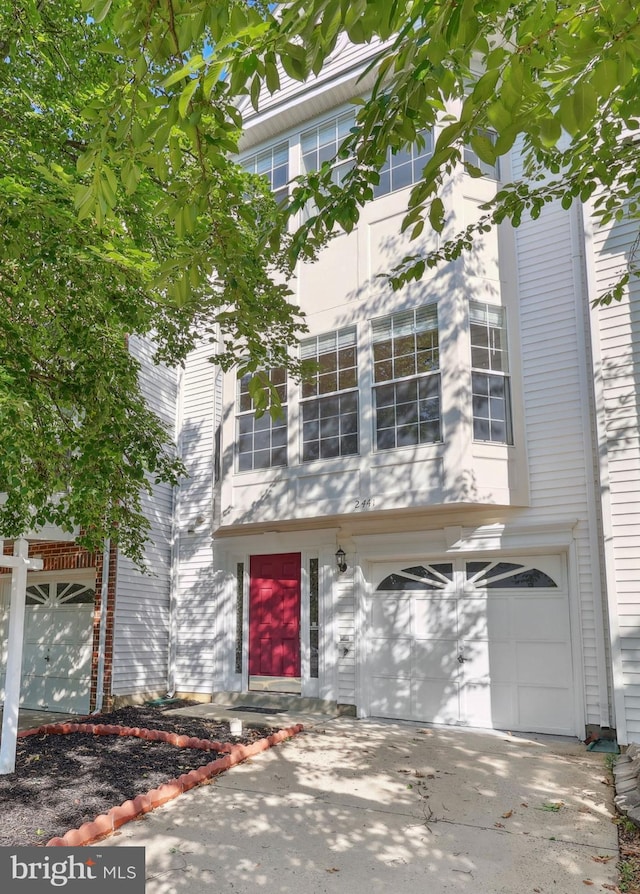 2441 Wheat Meadow Cir, Herndon, VA 20171 - view of front of house featuring a garage