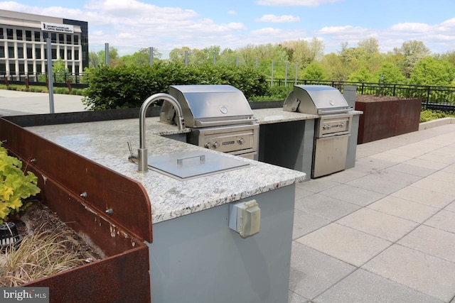 145 Riverhaven Dr Unit 254, Oxon Hill, MD 20745 - view of patio / terrace featuring area for grilling