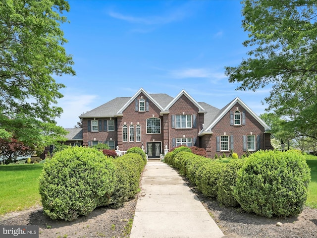 3002 Ridgeview Dr, Orwigsburg, PA 17961 - colonial home featuring brick siding