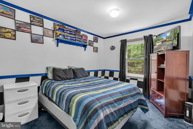 38390 Golden Beach Rd, Mechanicsville, MD 20659 - bedroom featuring dark carpet