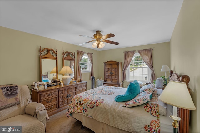 148 Belmont Dr, Upper Chichester, PA 19061 - bedroom featuring carpet flooring and a ceiling fan