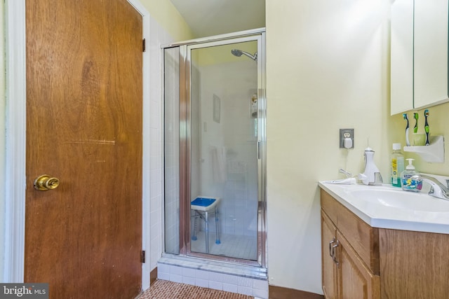 148 Belmont Dr, Upper Chichester, PA 19061 - full bathroom with vanity and a stall shower