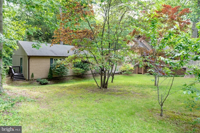 26747 Cat Creek Rd, Mechanicsville, MD 20659 - view of grassy yard