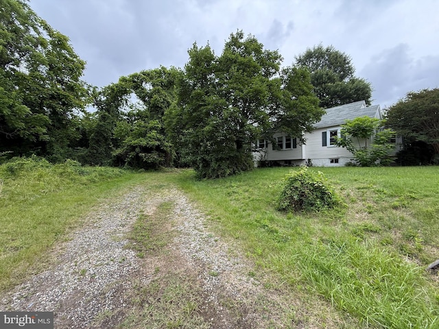 3602 Tulip Ave, Baltimore, MD 21227 - view of yard with driveway