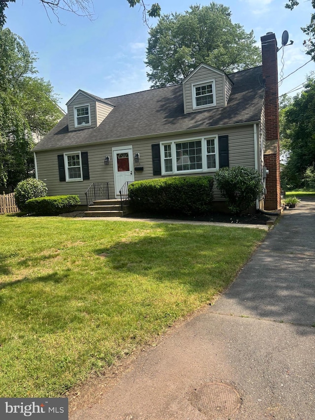 15 Hillside Rd, Princeton, NJ 08540 - cape cod home with a chimney