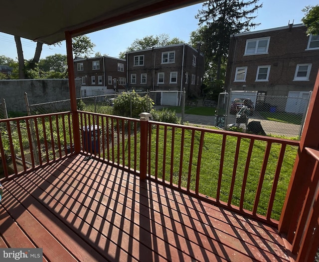 1507 E Duval St, Philadelphia, PA 19138 - view of wooden deck