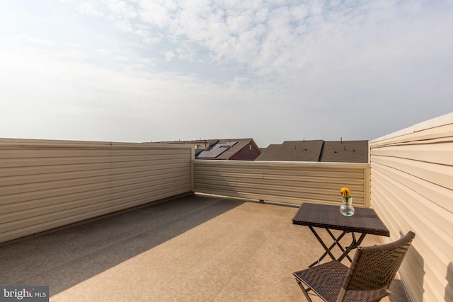3409 Stone Barn Dr, Frederick, MD 21704 - view of patio with a balcony