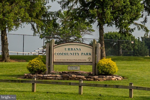 3409 Stone Barn Dr, Frederick, MD 21704 - view of community sign