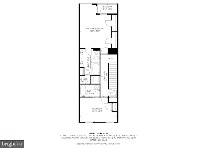 3409 Stone Barn Dr, Frederick, MD 21704 - property floor plan