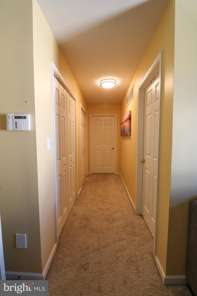 14 Riverside Rd, Dover, DE 19904 - hall featuring carpet flooring and baseboards