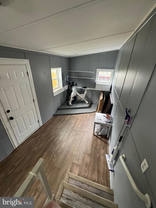1213 W College Ave, York, PA 17404 - kitchen featuring wood finished floors