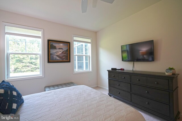 29486 Andrew Jackson Dr, Millsboro, DE 19966 - carpeted bedroom featuring a ceiling fan and baseboards