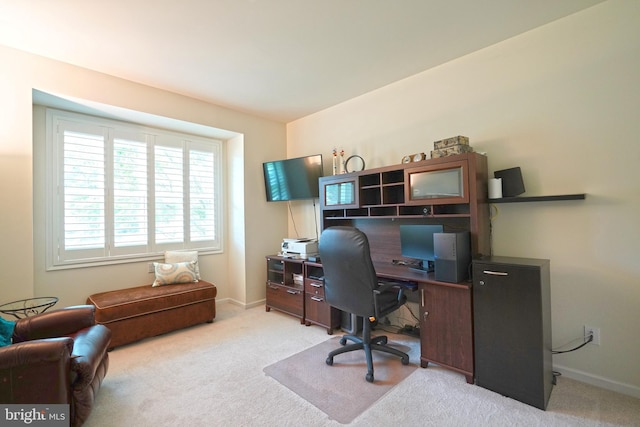 29486 Andrew Jackson Dr, Millsboro, DE 19966 - office area with carpet flooring and baseboards