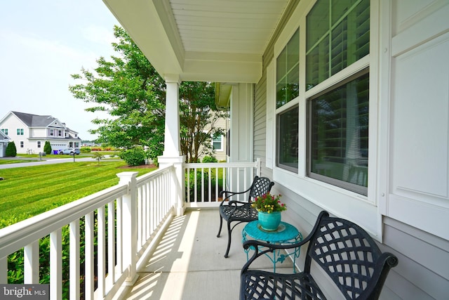 29486 Andrew Jackson Dr, Millsboro, DE 19966 - covered porch featuring a residential view