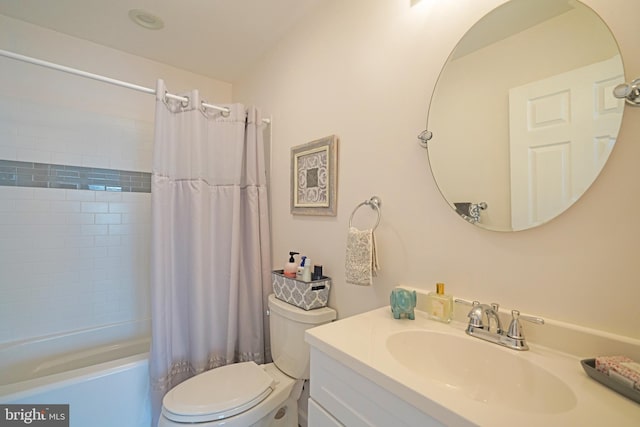 29486 Andrew Jackson Dr, Millsboro, DE 19966 - bathroom with vanity, toilet, and shower / tub combo