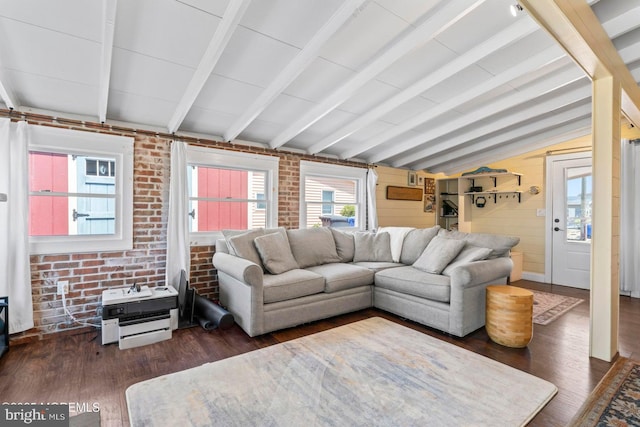 68 Gregg Dr, Manahawkin, NJ 08050 - living area featuring wood finished floors