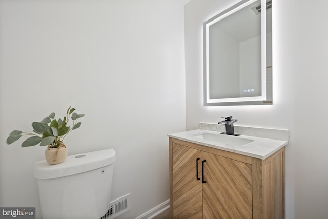 1612 Lemontree Ln, Silver Spring, MD 20904 - half bath with toilet and vanity