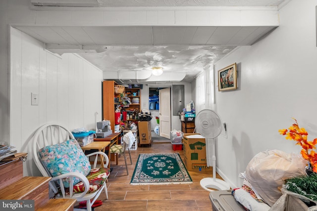 5409 20th Ave, Hyattsville, MD 20782 - below grade area with wood finished floors