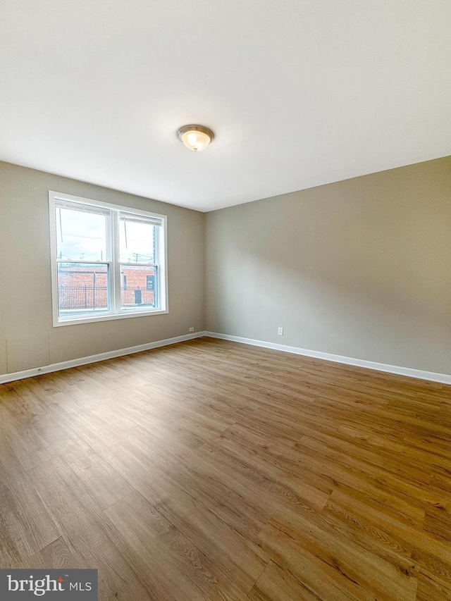 1308 Gallaudet St NE, Washington, DC 20002 - unfurnished room with wood finished floors and baseboards