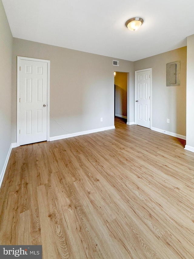 1308 Gallaudet St NE, Washington, DC 20002 - unfurnished room with wood finished floors and electric panel