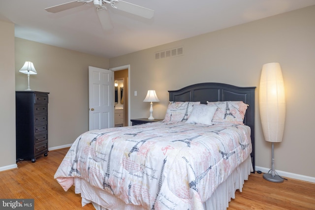 17 Bridleshire Rd, Newark, DE 19711 - bedroom with wood finished floors, baseboards, and a ceiling fan