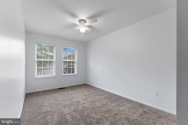 9 Alpen Green Ct Unit 20-208, Burtonsville, MD 20866 - carpeted empty room with ceiling fan and baseboards