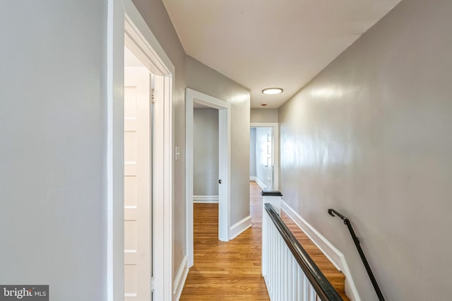 1004 N 67th St, Philadelphia, PA 19151 - hallway featuring light wood-style floors and baseboards