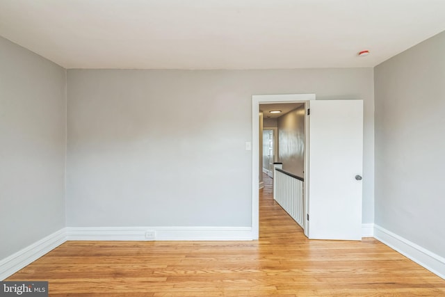 1004 N 67th St, Philadelphia, PA 19151 - empty room with light wood finished floors and baseboards