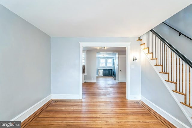 1004 N 67th St, Philadelphia, PA 19151 - staircase with wood finished floors and baseboards
