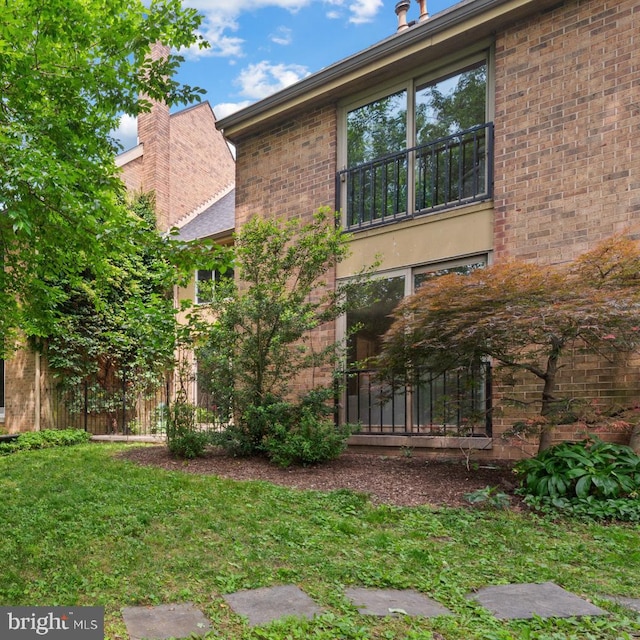 6 Roland Mews Unit R46, Baltimore, MD 21210 - view of side of property featuring brick siding