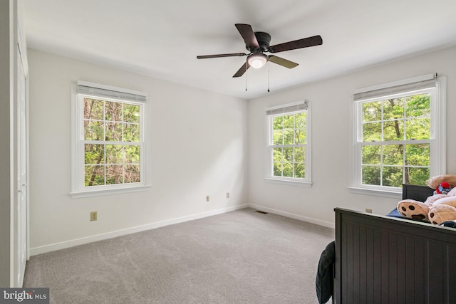 175 Mt Hope Church Rd, Stafford, VA 22554 - carpeted bedroom with baseboards and a ceiling fan