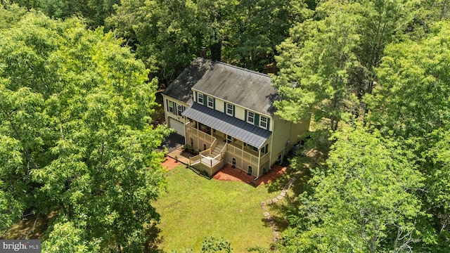 175 Mt Hope Church Rd, Stafford, VA 22554 - view of subject property with a forest