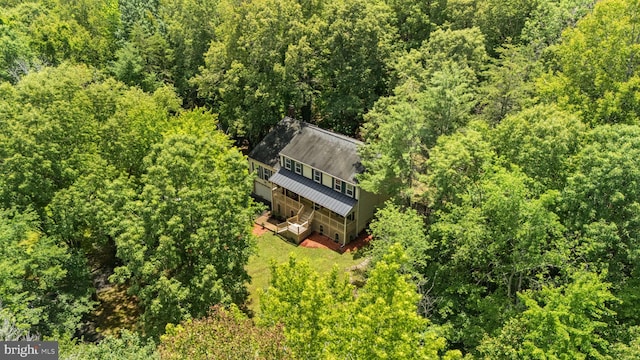 175 Mt Hope Church Rd, Stafford, VA 22554 - view of subject property with a heavily wooded area