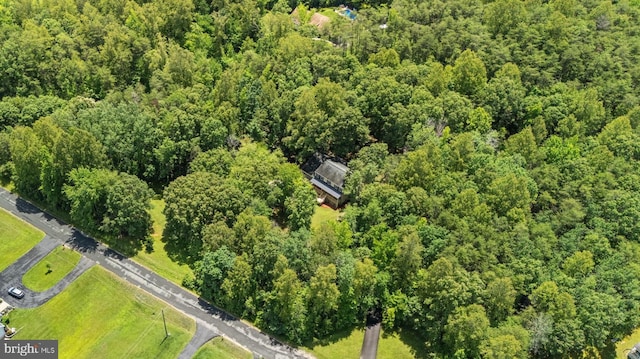 175 Mt Hope Church Rd, Stafford, VA 22554 - drone / aerial view of a heavily wooded area