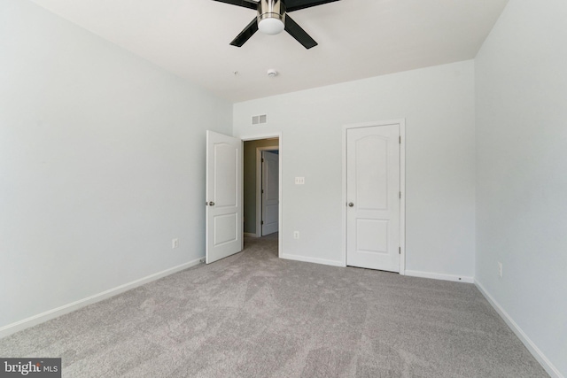 7912 Meridian Dr, Pasadena, MD 21122 - unfurnished bedroom with carpet flooring and ceiling fan