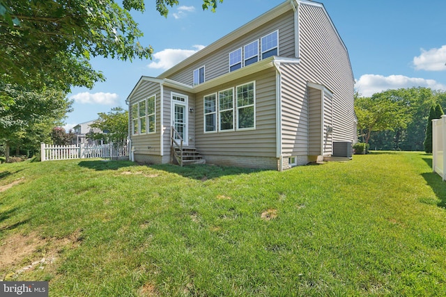 7912 Meridian Dr, Pasadena, MD 21122 - back of property with entry steps