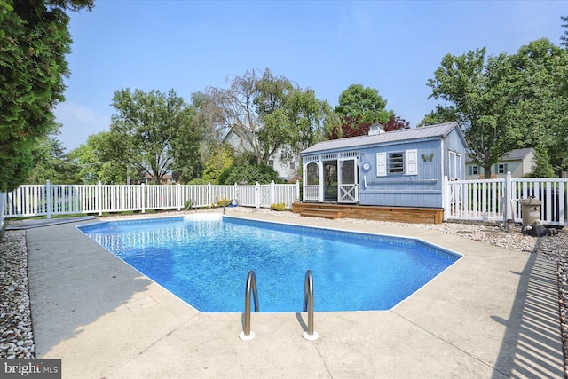 74 Acker Rd, Newport, PA 17074 - view of pool with an outdoor structure