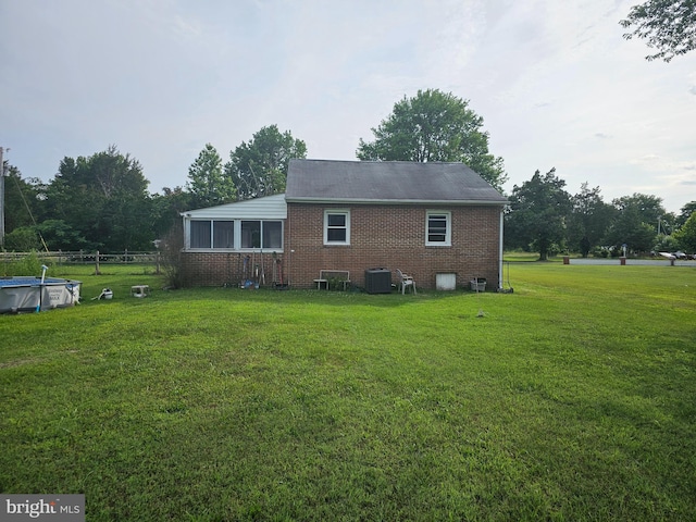 36652 Woodbush Dr, Bushwood, MD 20618 - back of property featuring brick siding