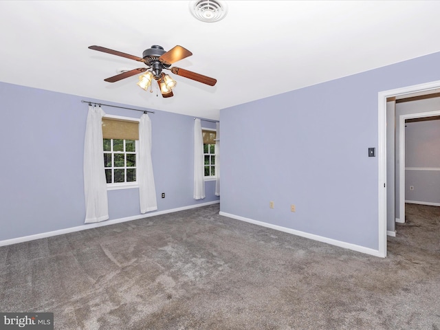6848 Whistling Swan Way, New Market, MD 21774 - carpeted spare room featuring a ceiling fan and baseboards